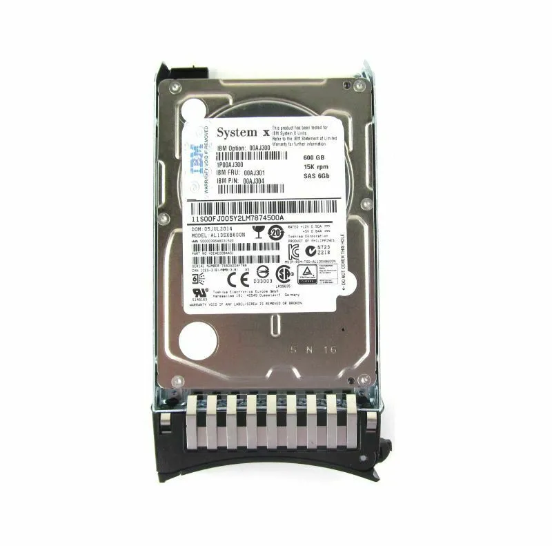 Disque Dur Toshiba 600GB 15K SAS 2.5" Pour Serveur HPE – Reconditionné