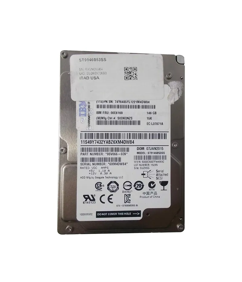 44V6845 - IBM 146GB 15000RPM SAS 2.5-inch Hard Drive