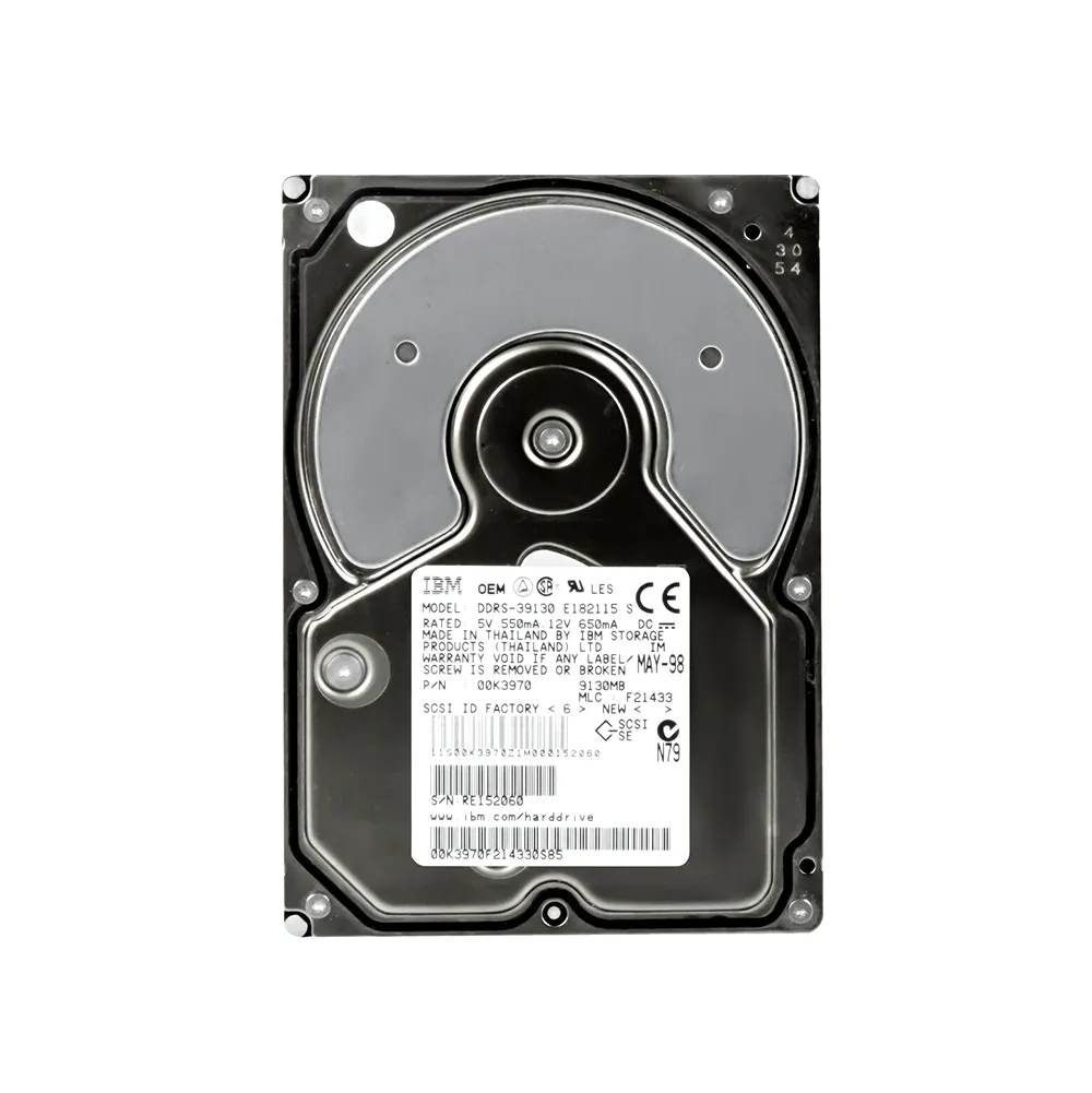 00K3970 - IBM 9GB 7200RPM Ultra2 SCSI 3.5-inch Hard Drive