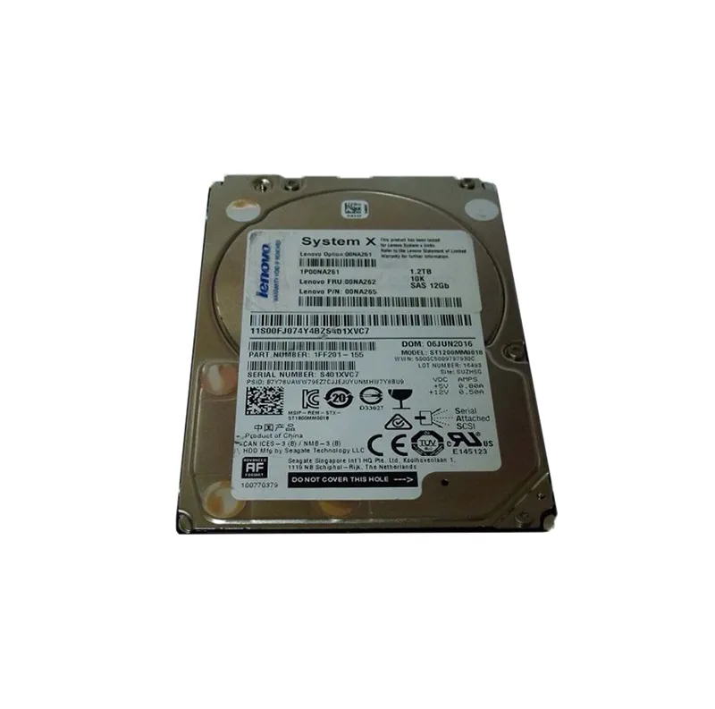 0B28482 - HGST 1.2TB 10000RPM SAS 6Gb/s 64MB Cache 2.5-inch HDD