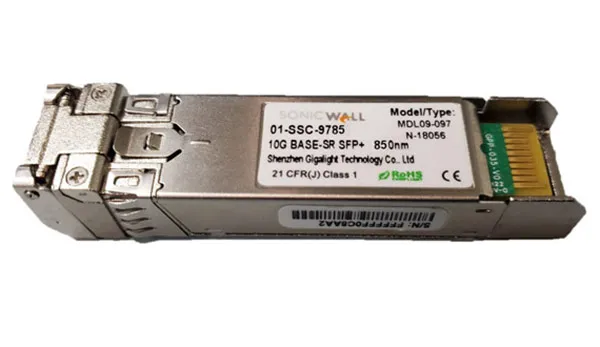 01-SSC-9785 - SonicWall 850nm 300M 10Gb/s 10GBase-SR Multi-Mode Fiber…