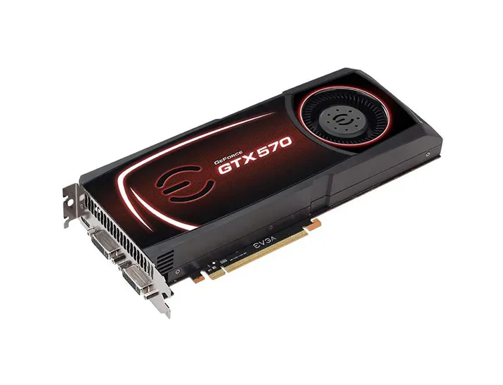 012-P3-1571-KR - EVGA GeForce GTX 570 HD 1.2GB 320-Bit GDDR5 PCI Expr…