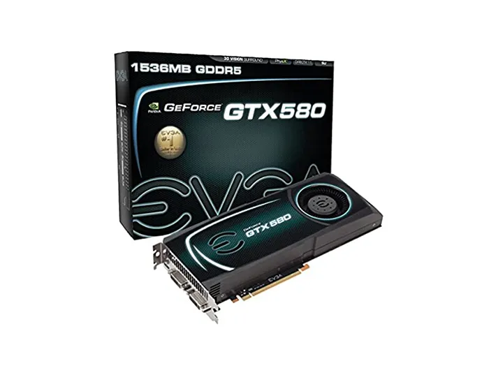 015-P3-1583-KR - EVGA GeForce GTX 580 SuperClocked 1.5GB GDDR5 PCI Ex…