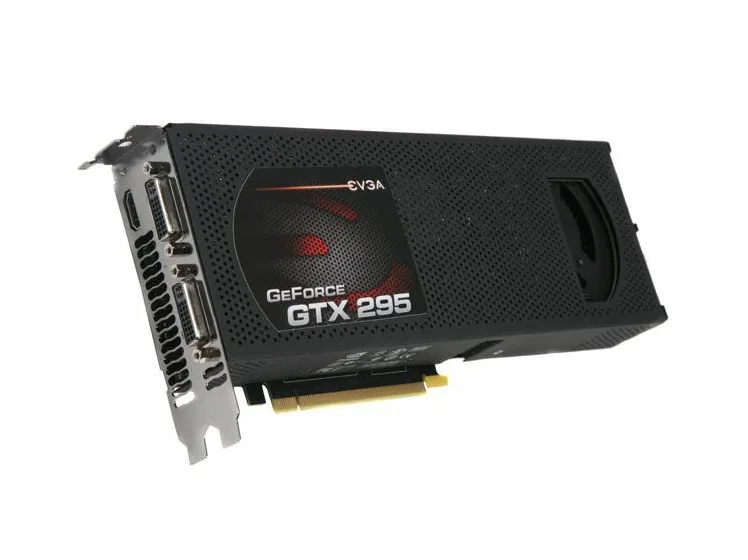 017-P3-1297-KR - EVGA GeForce GTX 295 CO-OP Hydro Copper 1.8GB GDDR3 …