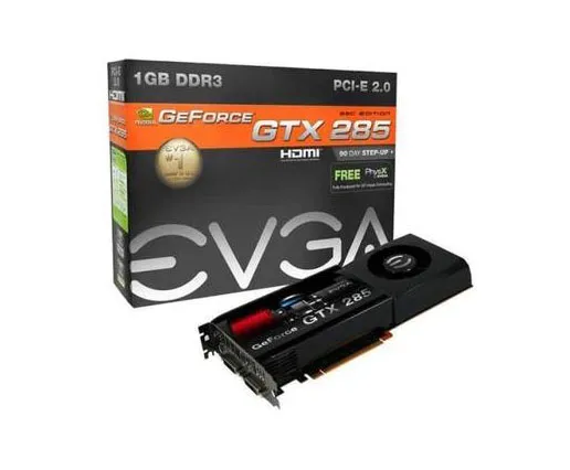 01G-P3-1287-KR - EVGA Nvidia GeForce GTX 285 SSC Edition 1GB 512-Bit …