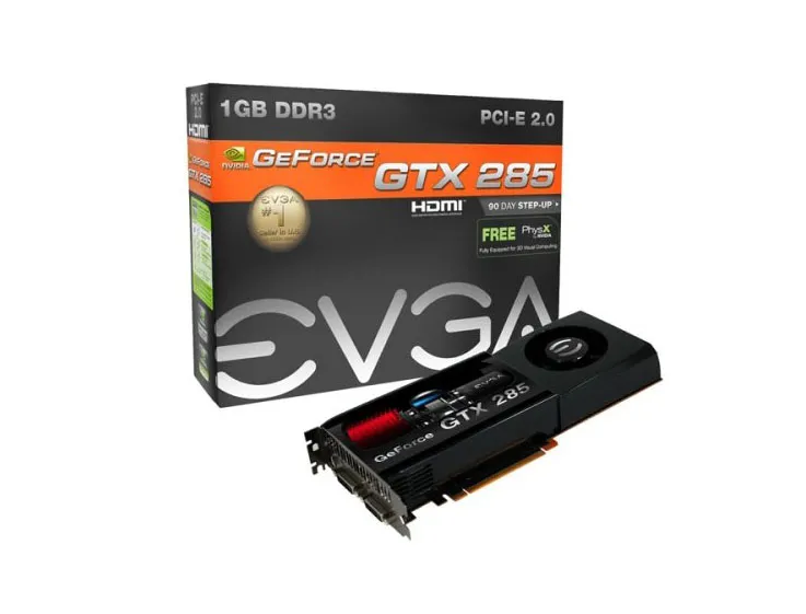 01G-P3-1288-KR - EVGA Nvidia GeForce GTX 285 FTW Edition 1GB 512-Bit …