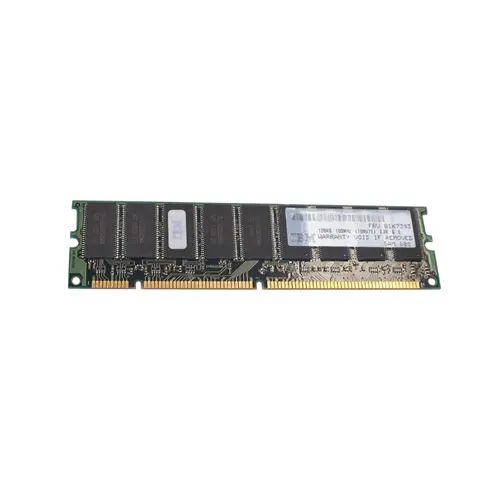 01K7393 - IBM 128MB SDRAM-100MHz PC100 ECC Unbuffered CL2 168-Pin DIM…