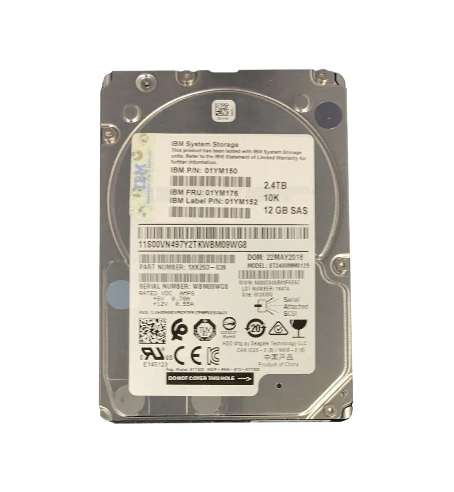 Adaptateur IBM 4 Ports 12Gb SAS Pour Storwize V7000 - 64P8487 (Renewed)