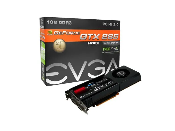 02G-P3-1187-KR - EVGA Nvidia GeForce GTX 285 FTW Edition 2GB 512-Bit …