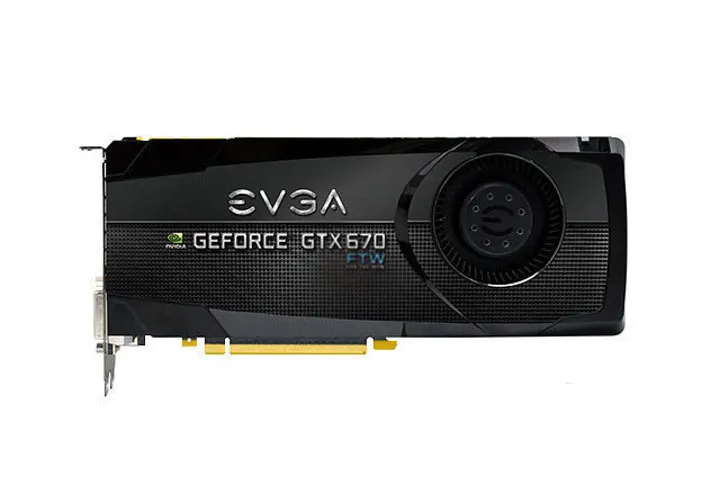 02G-P4-2678-B1 - EVGA GeForce GTX 670 FTW 2GB DDR5 PCI Express 3.0 x1…
