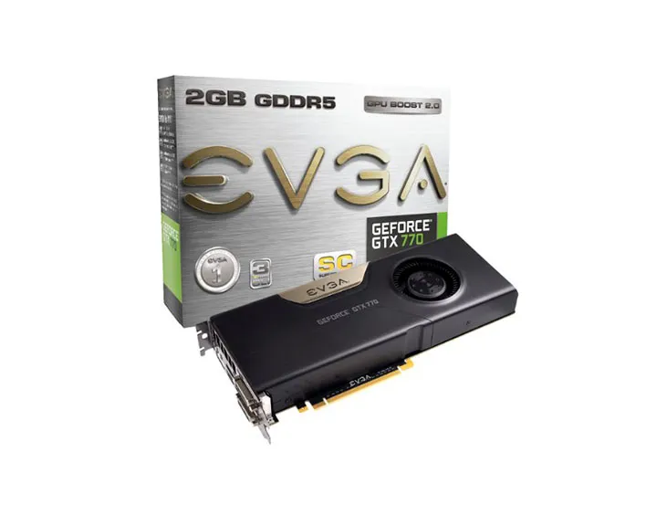 02G-P4-2774-LA - EVGA GeForce GTX 770 SuperClocked 2GB GDDR5 256-Bit …