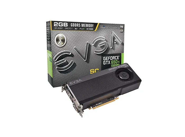 02G-P4-3657-AR - EVGA GeForce GTX 650 Ti Boost 2GB GDDR5 192-Bit PCI …