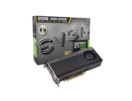02G-P4-3658-AR - EVGA GeForce GTX 650 Ti Boost 2GB 192-Bit GDDR5 PCI-…