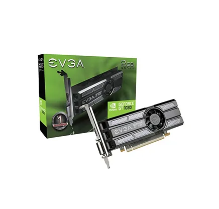 02G-P4-6333-KR EVGA NVIDIA GeForce GT 1030 SC 2GB GDDR5 DVI/HDMI Low …