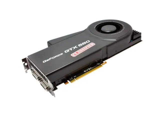 03G-P3-1588-KR - EVGA GeForce GTX 580 Classified 3GB GDDR5 384-Bit PC…