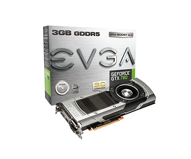 03G-P4-2785-KB - EVGA GeForce GTX 780 SuperClocked 3GB GDDR5 384-Bit …