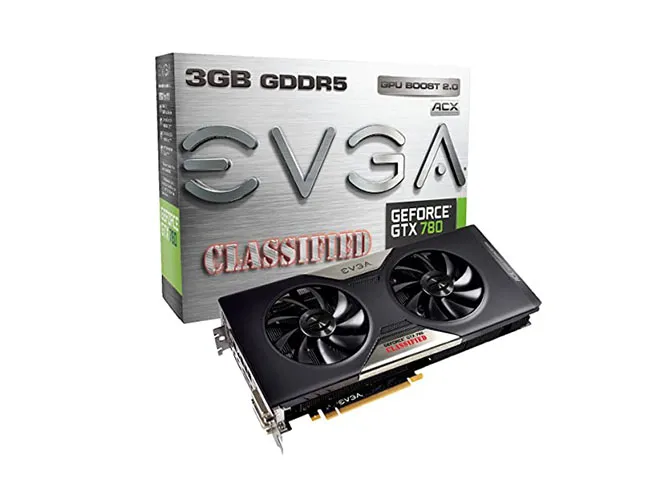 03G-P4-3788-L1 - EVGA GeForce GTX 780 Dual 3GB GDDR5 384-Bit PCI-Expr…