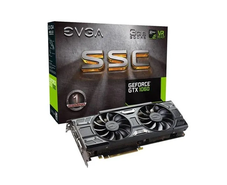 03G-P4-6167-KR - EVGA Geforce GTX 1060 Graphic Card 1.61 GHz Core 1.8…