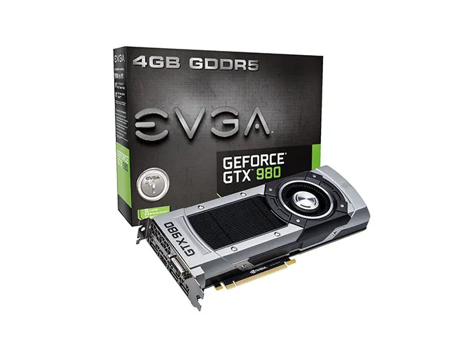 04G-P4-1980-AR - EVGA GeForce GTX 980 4GB 256-Bit DDR5 PCI Express DV…