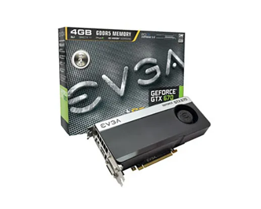 04G-P4-2671-AR - EVGA GeForce GTX 670 4GB GDDR5 256-Bit PCI Express 3…