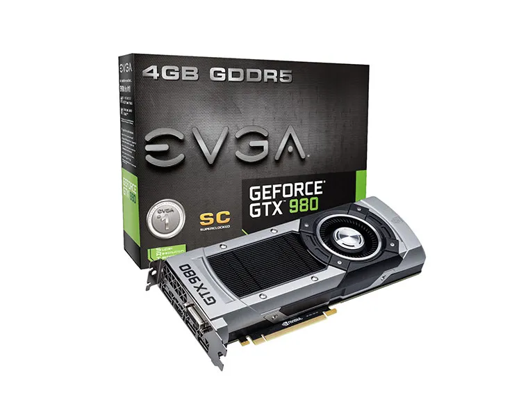 04G-P4-2986-A1 - EVGA GeForce GTX 980 4GB GDDR5 PCI Express 3.0 x16 H…
