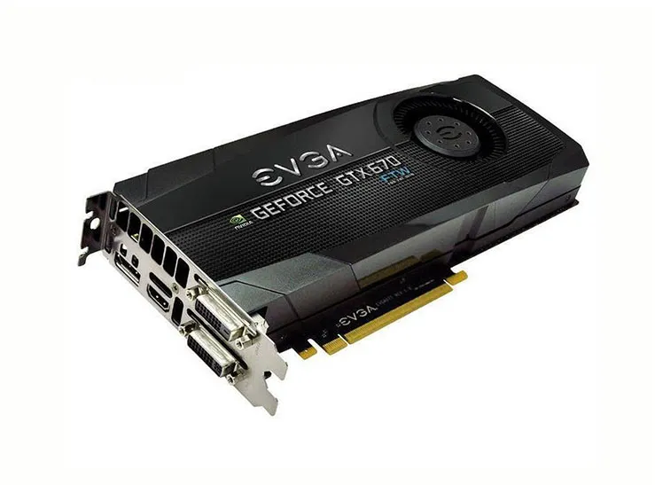 04G-P4-3673-AR - EVGA GeForce GTX 670 FTW+ 4GB 256-Bit GDDR5 PCI Expr…