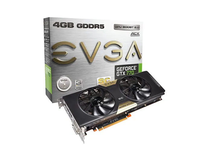 04G-P4-3776-A1 - EVGA GeForce GTX 770 Dual FTW 4GB 256-Bit GDDR5 PCI …