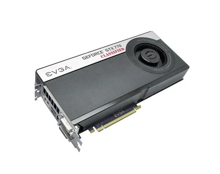 04G-P4-3777-KR - EVGA GeForce GTX 770 Classified 4GB 256-Bit GDDR5 PC…