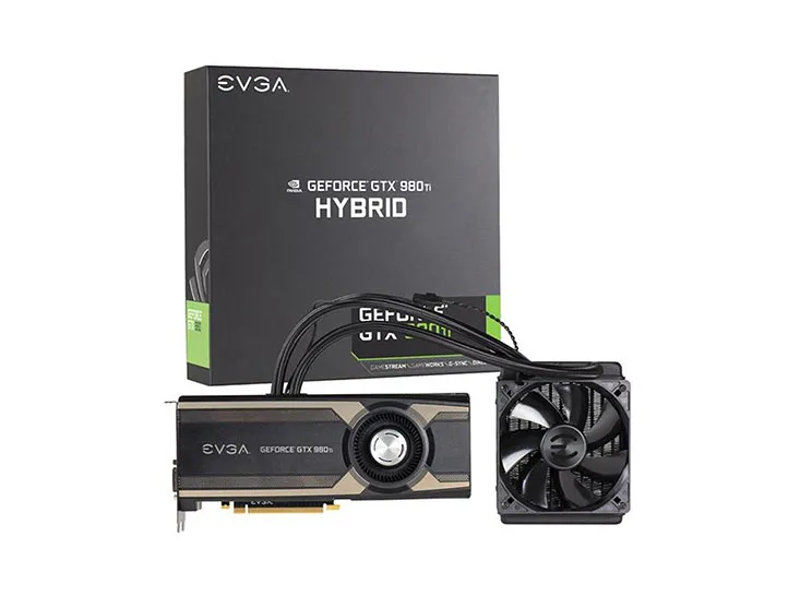 06G-P4-1996-A1 - EVGA GeForce GTX 980 Ti HYBRID 6GB 384-Bit GDDR5 PCI…