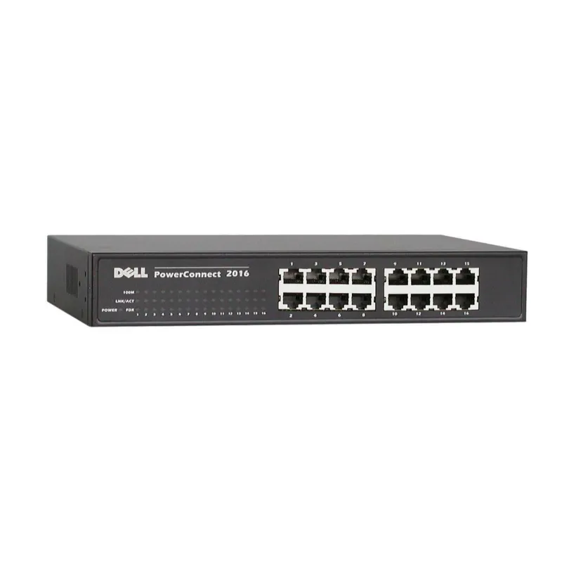 06X158 - Dell PowerConnect 2016 16-Ports 10/100 Fast Ethernet Switch