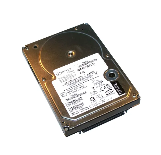 07N3164 - IBM 9GB 10000RPM Ultra 160 SCSI 3.5-inch Hard Drive