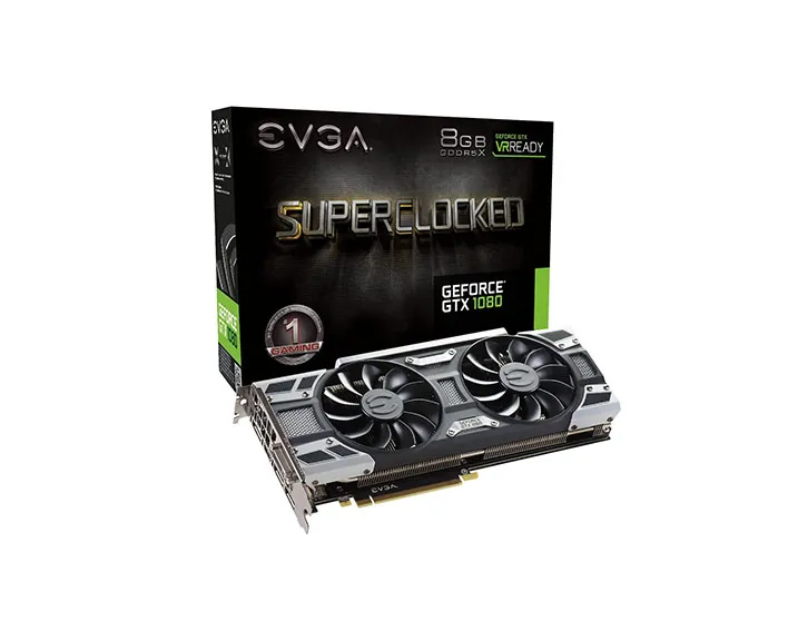 1080 Superclocked Evga Gtx 1080 Sc Gaming 8gb Gddr5x 1080 Evga Sc