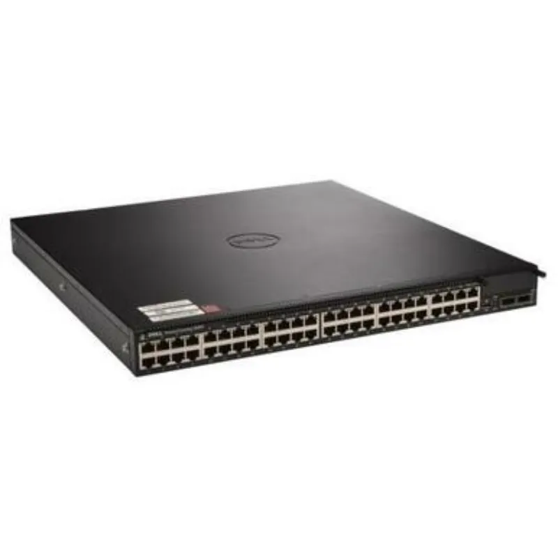 08KHT1 - Dell PowerConnect 8164F 48-Port 10 Gigabit SFP+ + 2 x 40 Gig…