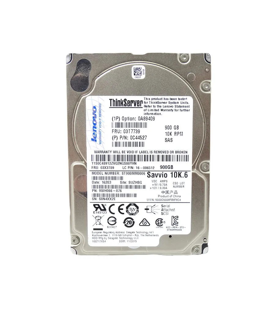 日本アイ・ビー・エム 900GB 10K 2.5-inch HDD 00Y2505 00Y2505 - IBM 900GB 10000RPM SAS 6Gb/s 2.5-in Hard Drive