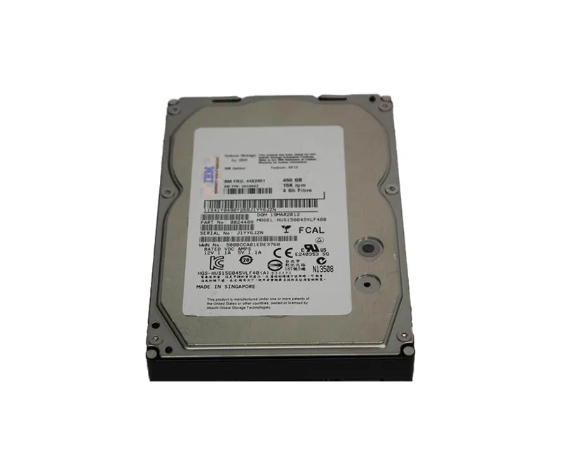 0B24489 - IBM Hitachi 450GB 15000RPM Fibre Channel 4Gb/s 16MB Cache 3…
