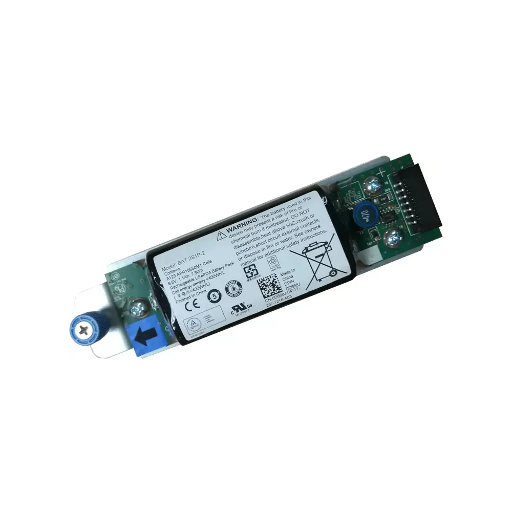 0D668J - Dell 6.4V 1.1AH 7.1WH Controller Battery Module for PowerVau…