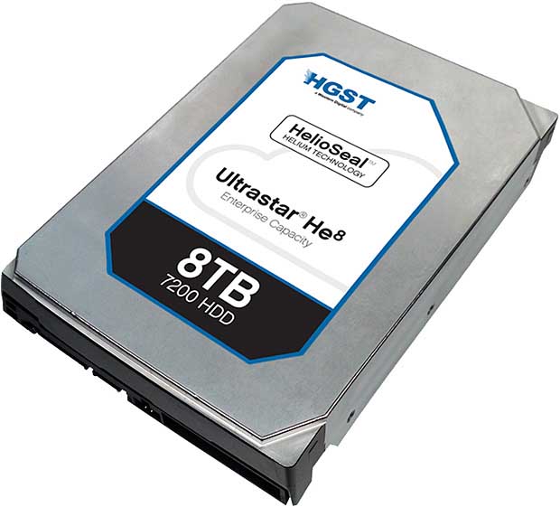 0F23651 - Hitachi Ultrastar HE8 8TB 7200RPM SAS 12GB/s 128MB Cache 3.…