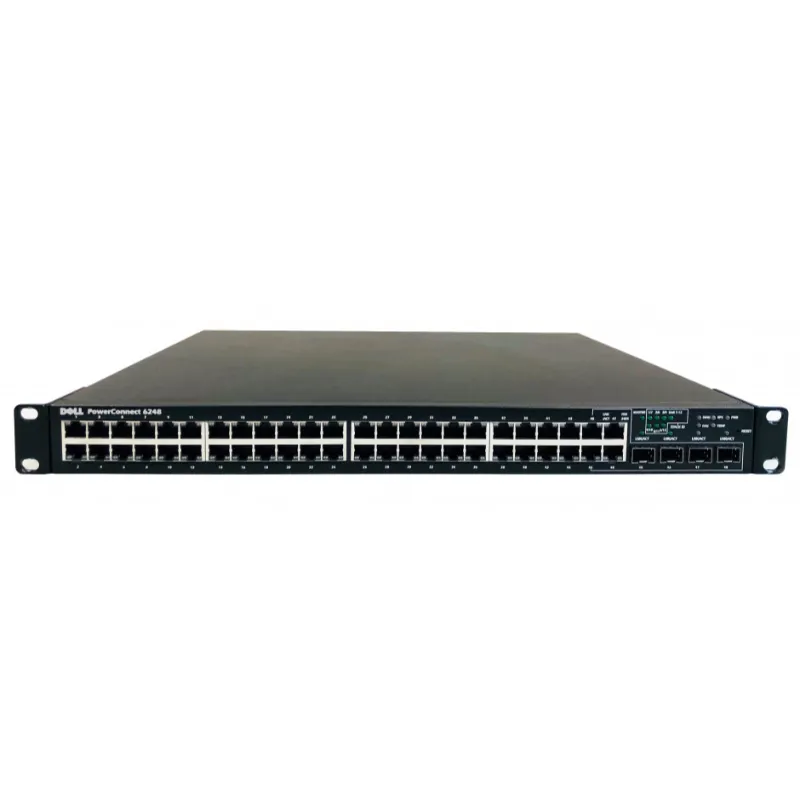 0GU139 - Dell PowerConnect 6248 48-Ports Managed Layer-3 10/100/1000B…