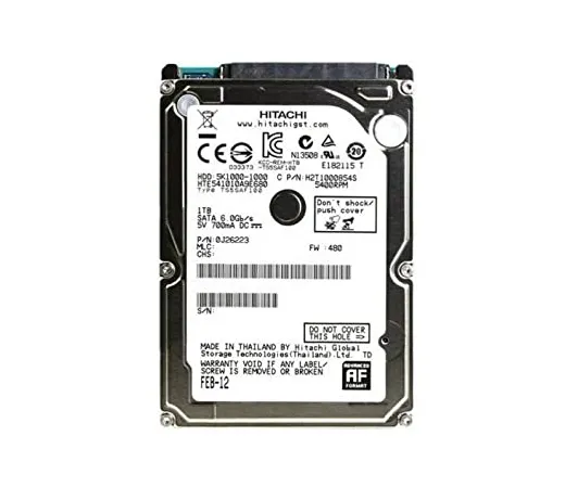 0J26223 - Hitachi 1TB 5400RPM SATA 6Gb/s 2.5-inch Hard Drive