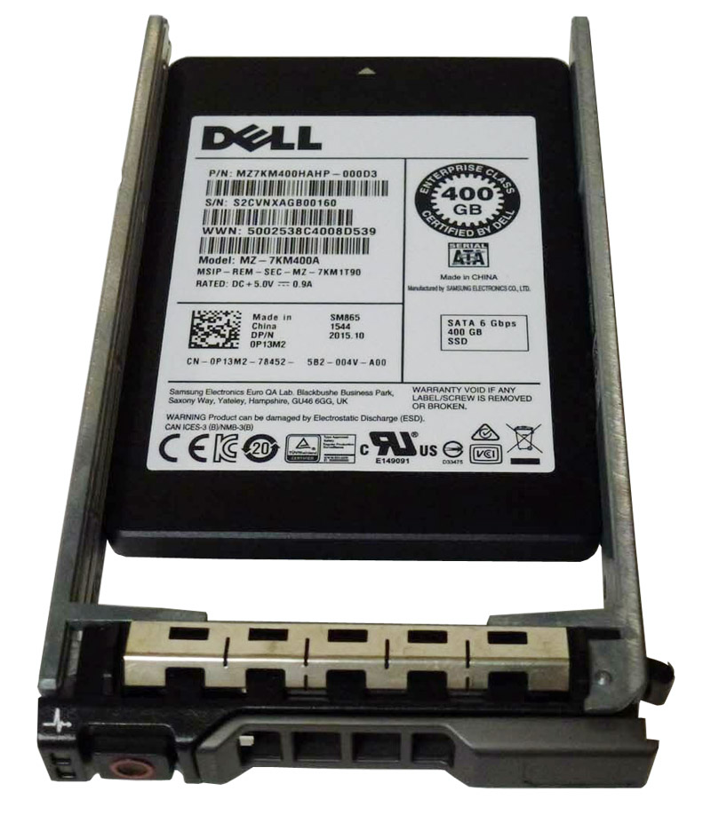 0P13M2 - Dell 400GB Multi-Level Cell SATA 6Gb/s 2.5-inch Solid State …