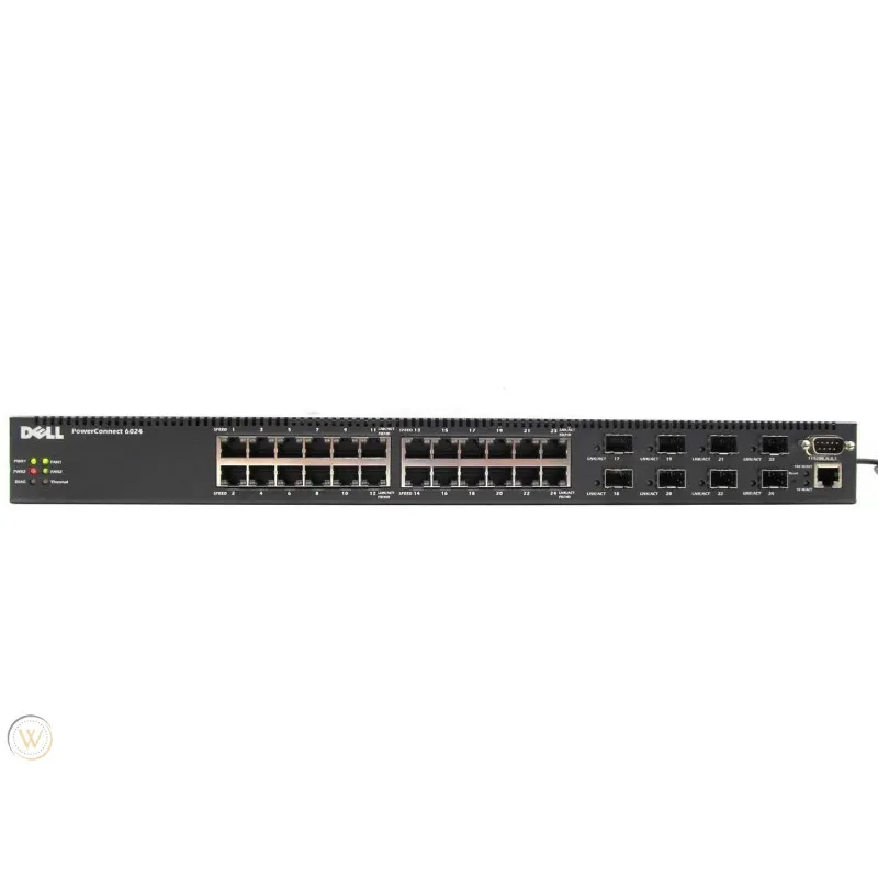 0UJ662 - Dell PowerConnect 6024 24-Port Gigabit Ethernet Routing Swit…