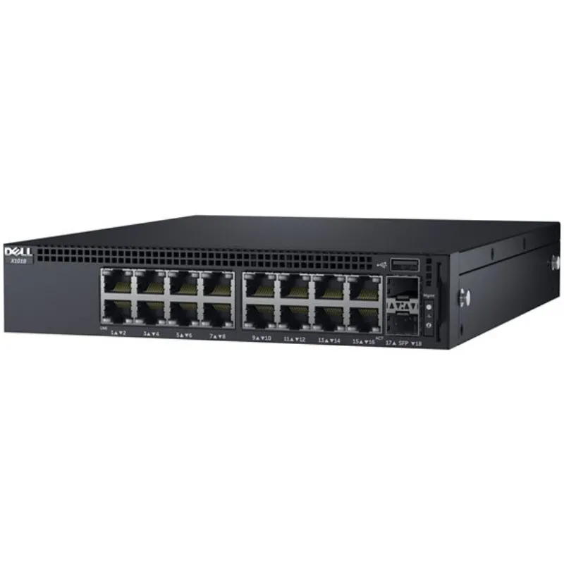 0X1018 - Dell PowerConnect X1018 16-Port 16 x 10/100/1000 + 2 x Gigab…