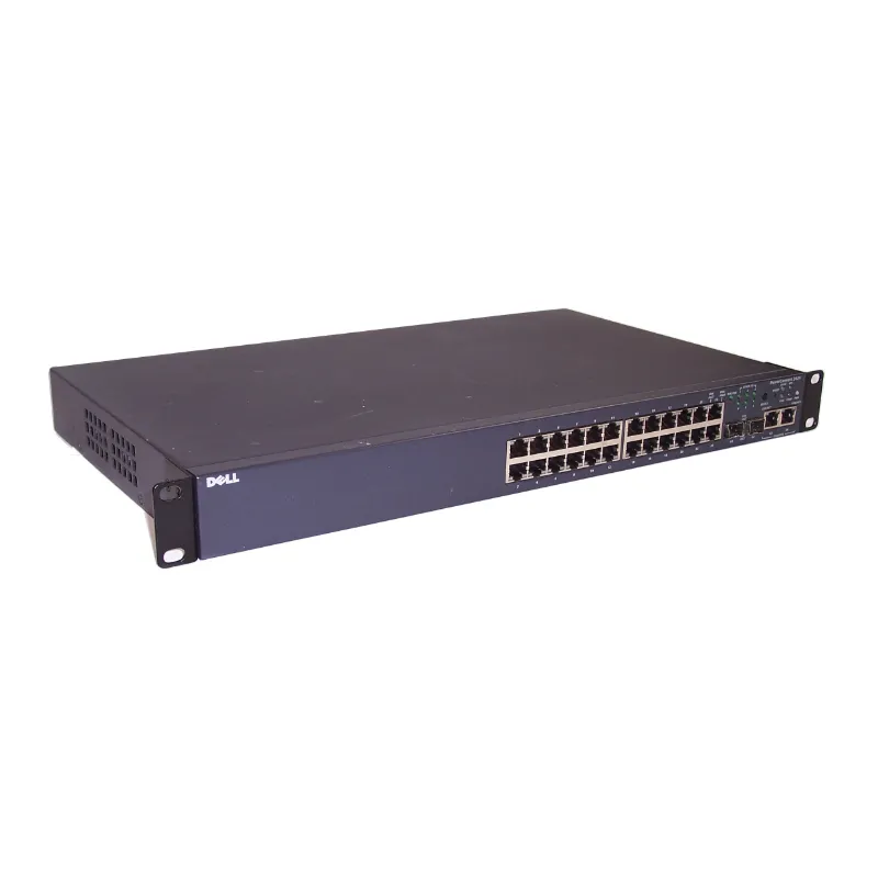0XJ505 - Dell PowerConnect 3424 24-Ports 10/100 Fast Ethernet Switch