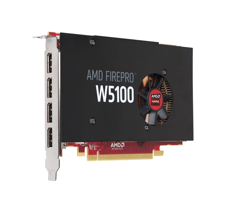 100-505974 - AMD FirePro W5100 PCI-Express 3.0 x16 4GB GDDR5 4 x Disp…