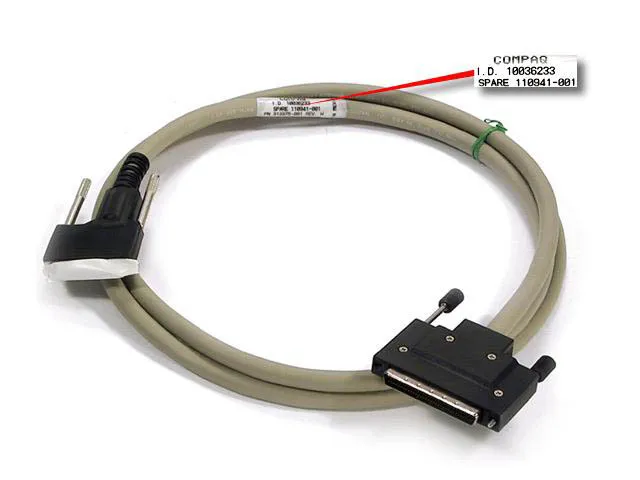 110941-001 - HP 6ft 68-Pin to 68-Pin SCSI Interface Cable