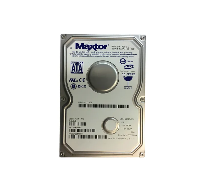 118032417-A03 - EMC 250GB 7200RPM SATA 1.5GB/s 3.5-inch Hard Drive (S…