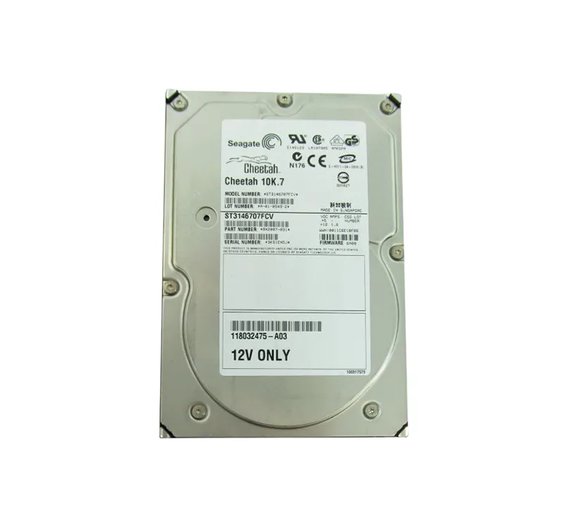 118032475-A03 - EMC 146GB 10000RPM 512BPS Fibre Channel Hard Drive