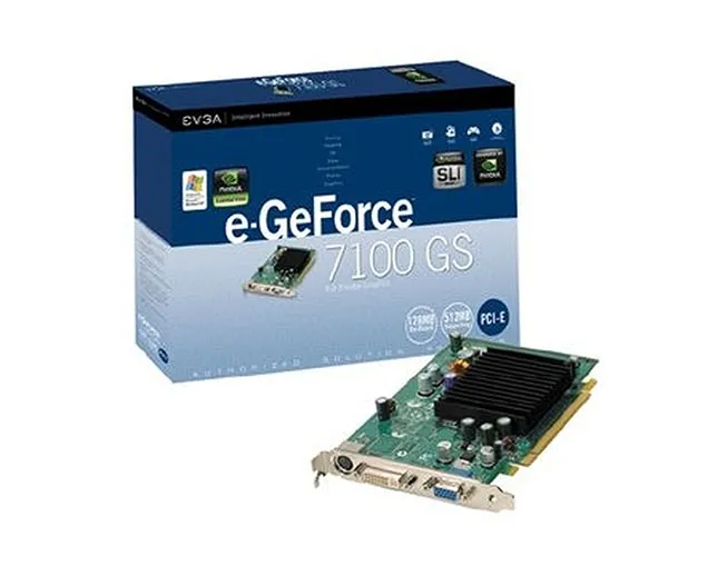 128-P2-N411-KR - EVGA GeForce 7100 GS 256MB (128MB On-board) GDDR2 64…