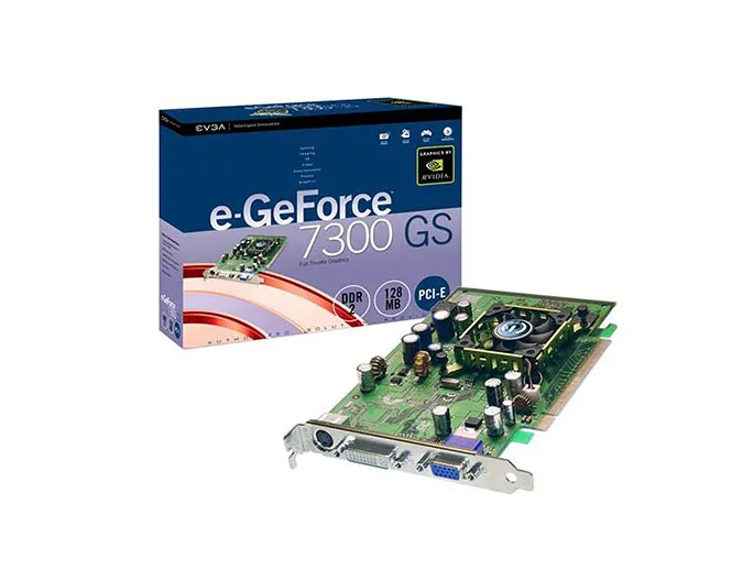 128-P2-N431-KR - EVGA e-GeForce 7300 GS 128MB GDDR2 64-Bit PCI Expres…