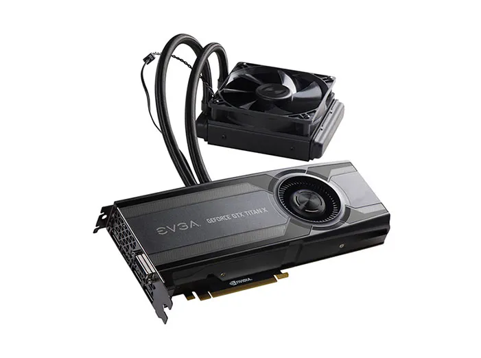 12G-P4-1999-AR EVGA GeForce GTX Titan X Hybrid 12GB 384-Bit